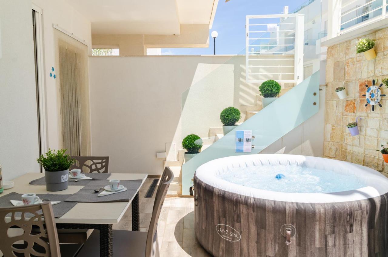 הוילה פולינאנו א מארה Apulialux Little Jem W Jacuzzi / 180 Steps From Sea מראה חיצוני תמונה
